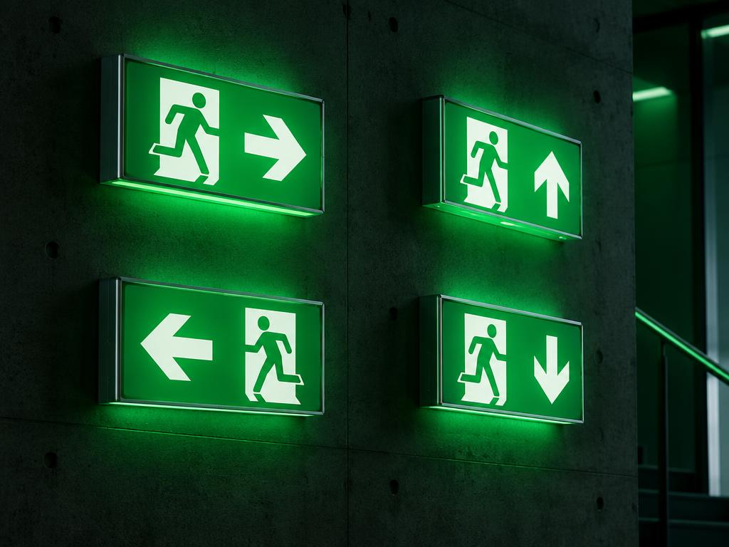 Safety equipment — Safe Condition & Exit