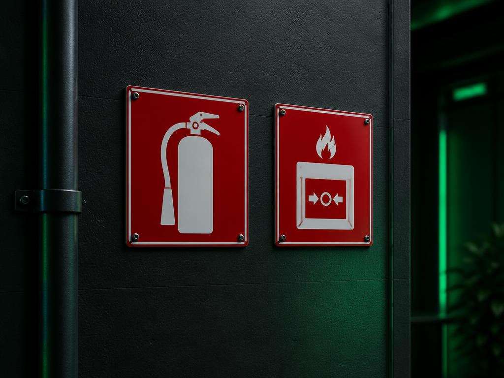 Safety equipment — Fire Signages